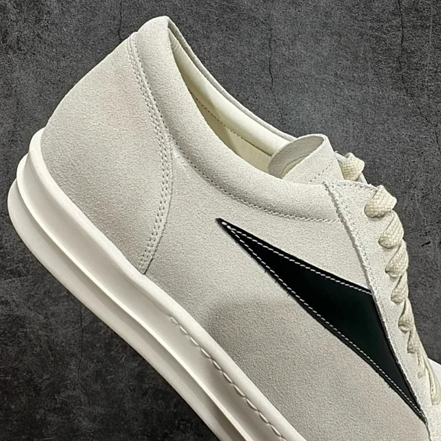 Unbranded Sneakers Low-Top Suede with Contrast Side Panel product detail image 34
