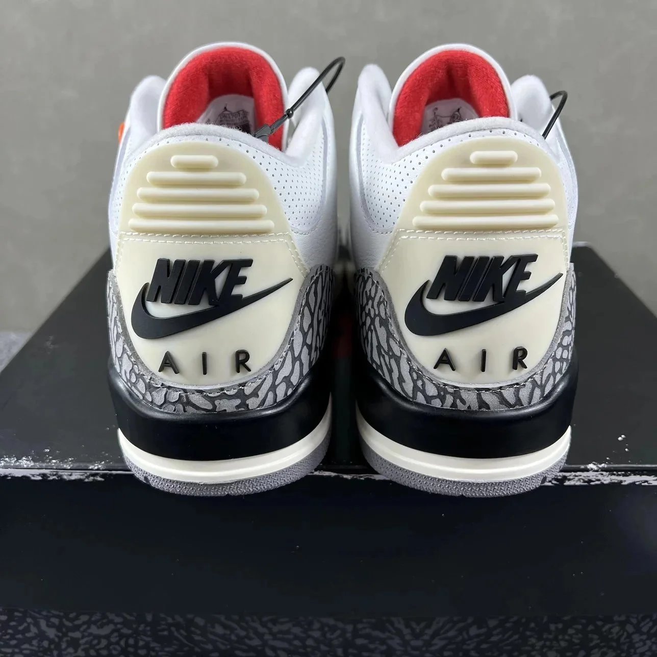 Nike Air Jordan 3 White Cement Grey Retro Sneakers