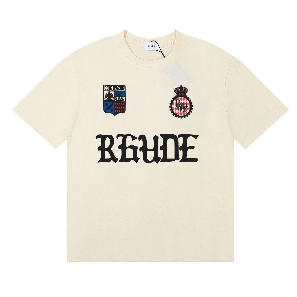 Rhyde Graphic Print Black Oversized T-Shirt