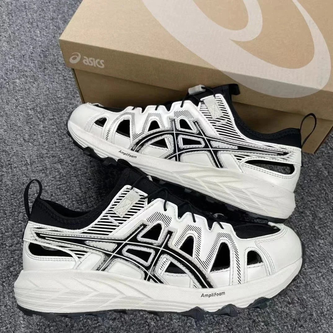 Asics Gel-Quantum 360 White Black Mesh Running Shoes