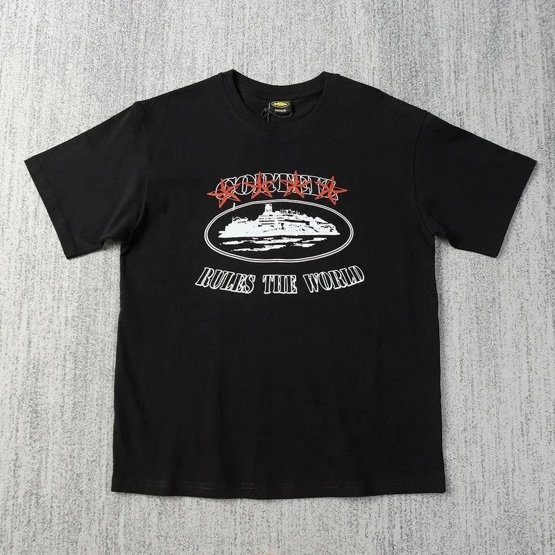 Cobain Rules The World Graphic Print T-Shirt