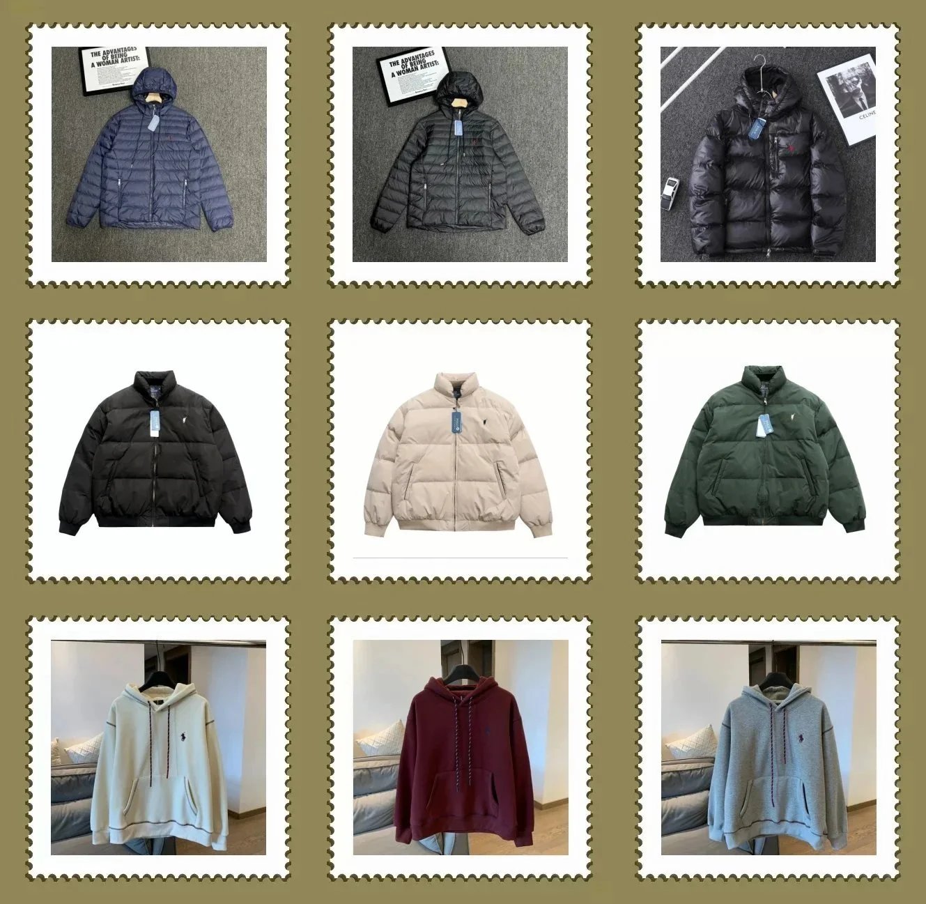 Polo Ralph Lauren Puffer Jacket Black Hooded Down Coat