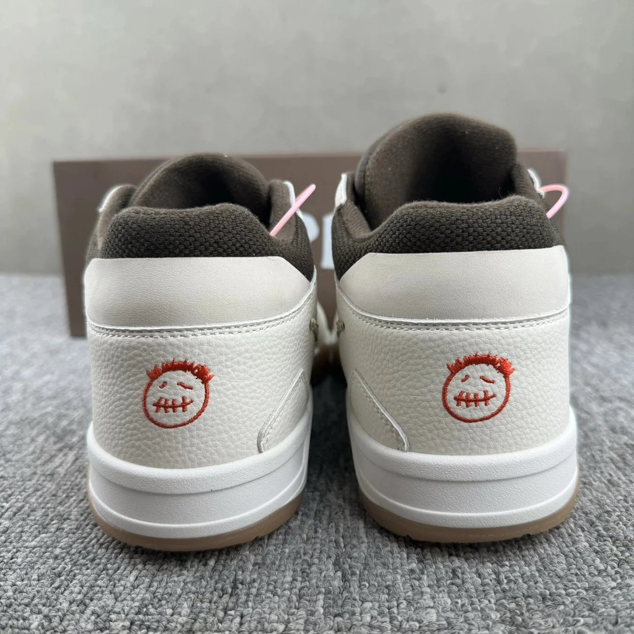 Nike Travis Scott Cactus Jack White Beige Casual Sneakers