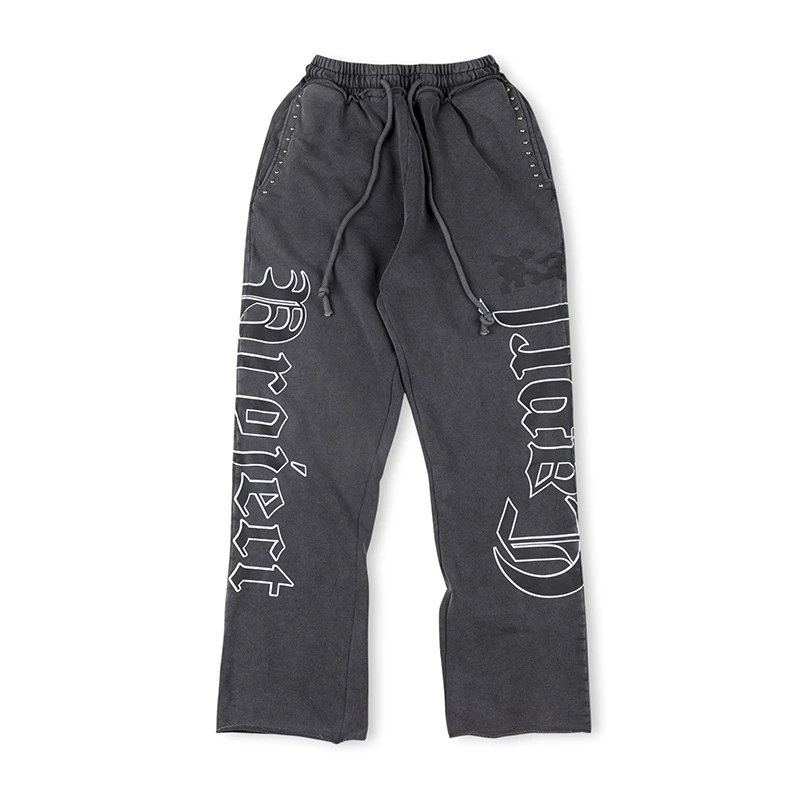 Project Capri Trousers Graphic Print Sweatpants — 270311#