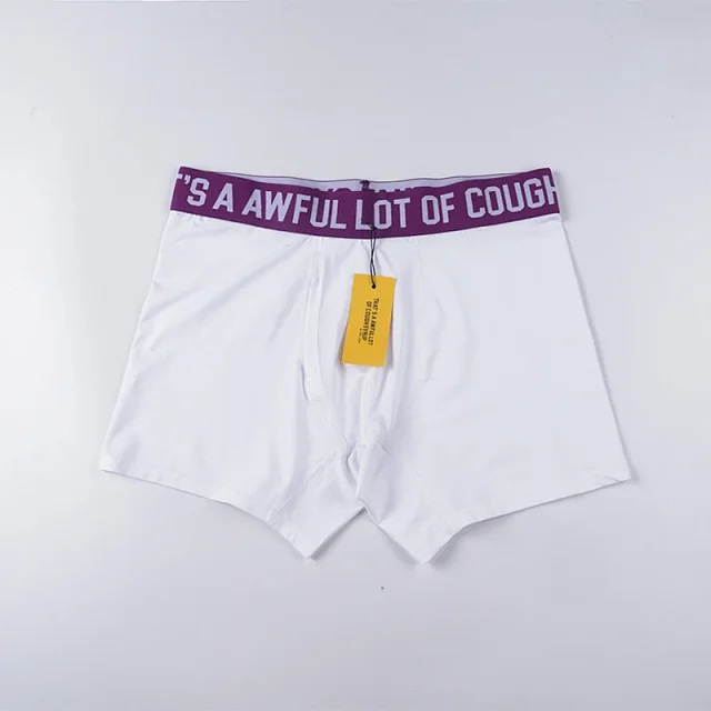 That's a Awful Lot of Cough Syrup Underwear Men's boxer briefs with logo waistband product detail image 10
