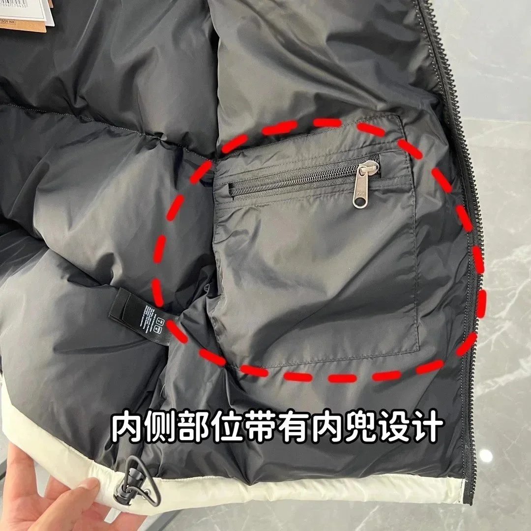 The North Face 1996 Retro Puffer Vest Black And White Classic
