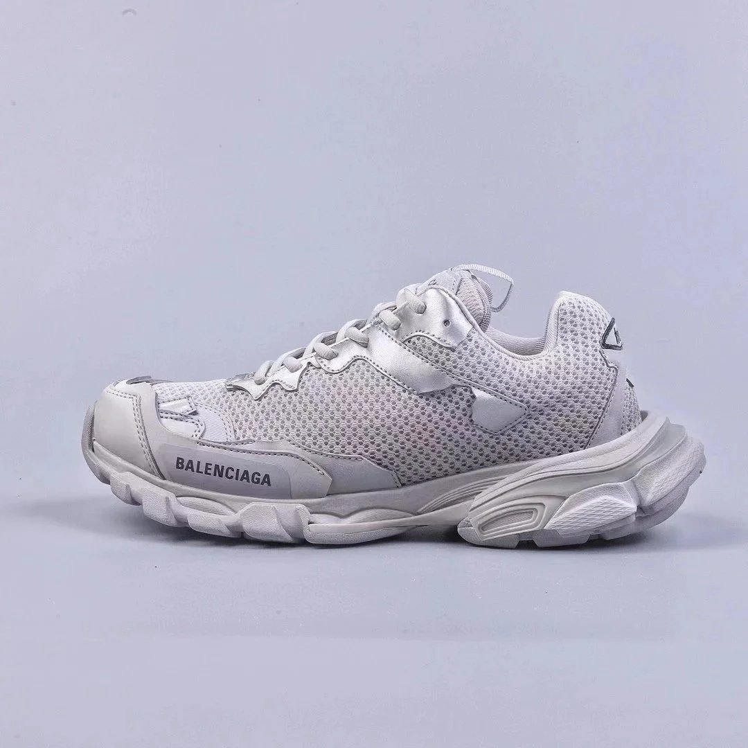 Balenciaga Track White Mesh Chunky Sneakers
