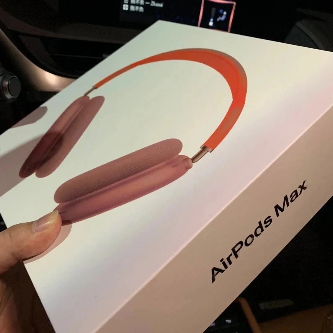 Beats Over-ear wireless headphones — Volume‐driving pop‐up version of the AirPods Max in red
