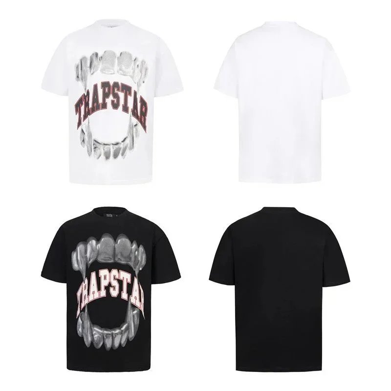 Trapstar Teeth Graphic White Black Streetwear T-Shirt