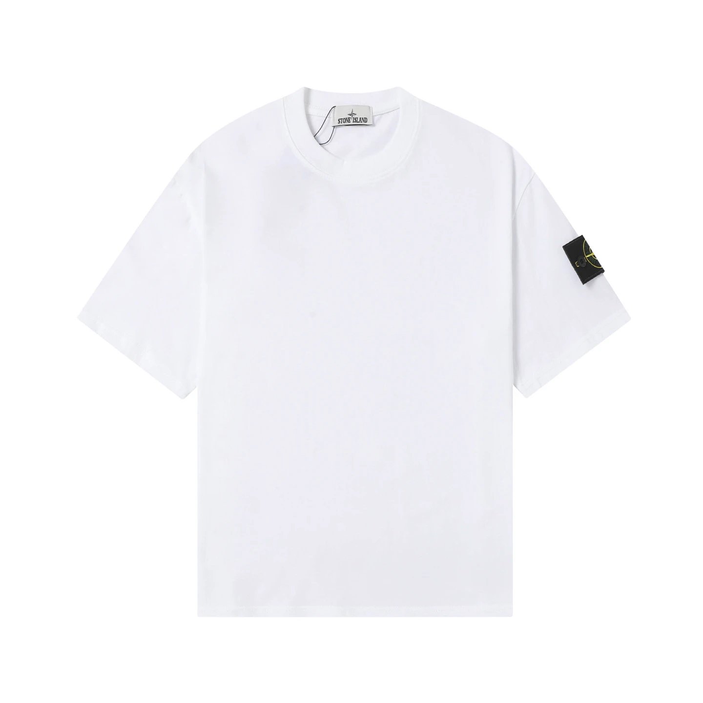 Stone Island Classic Logo Patch Crew Neck T-Shirt