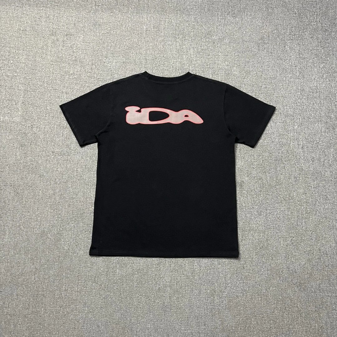 Comme Des Garçons Shirt Black Japanese Script Graphic T-Shirt