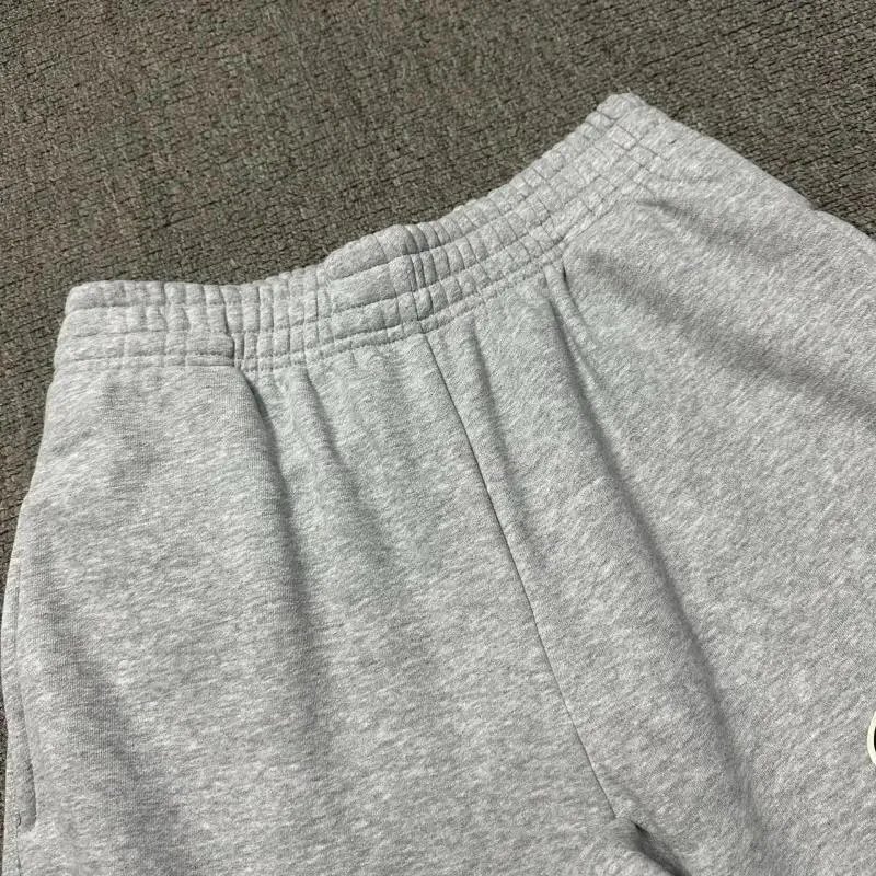 Heavenly Hooded Sweatshirt Set Gray Casual Two Piece