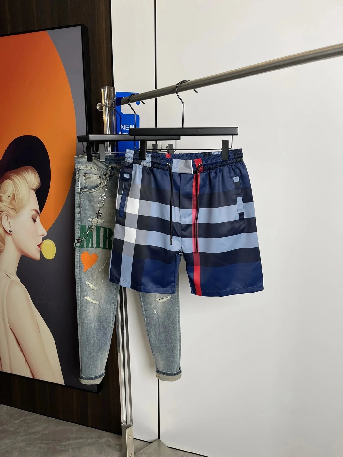 Burberry Shorts Drawstring patterned — 4