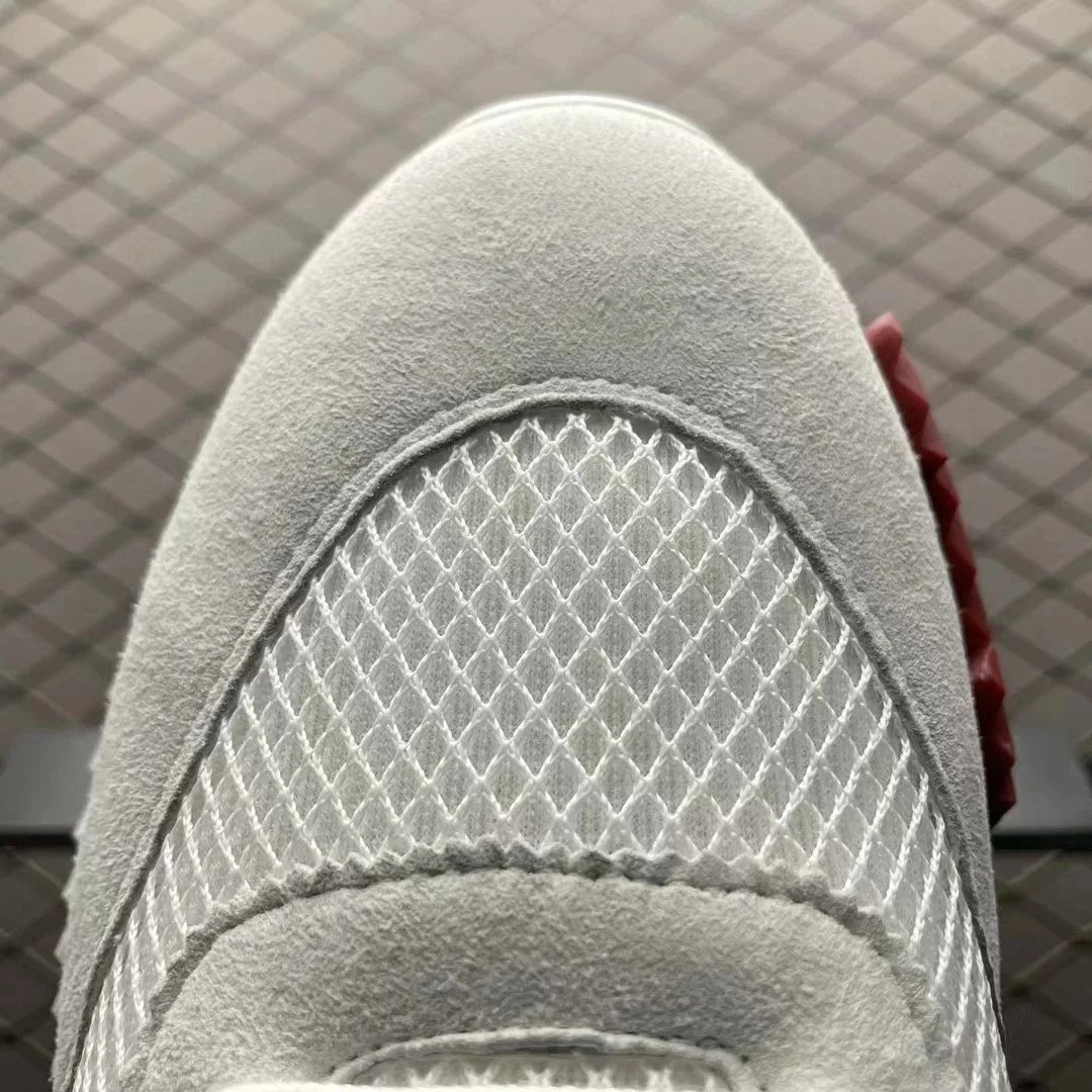 Hermès H-Ride White Beige Mesh Sneakers