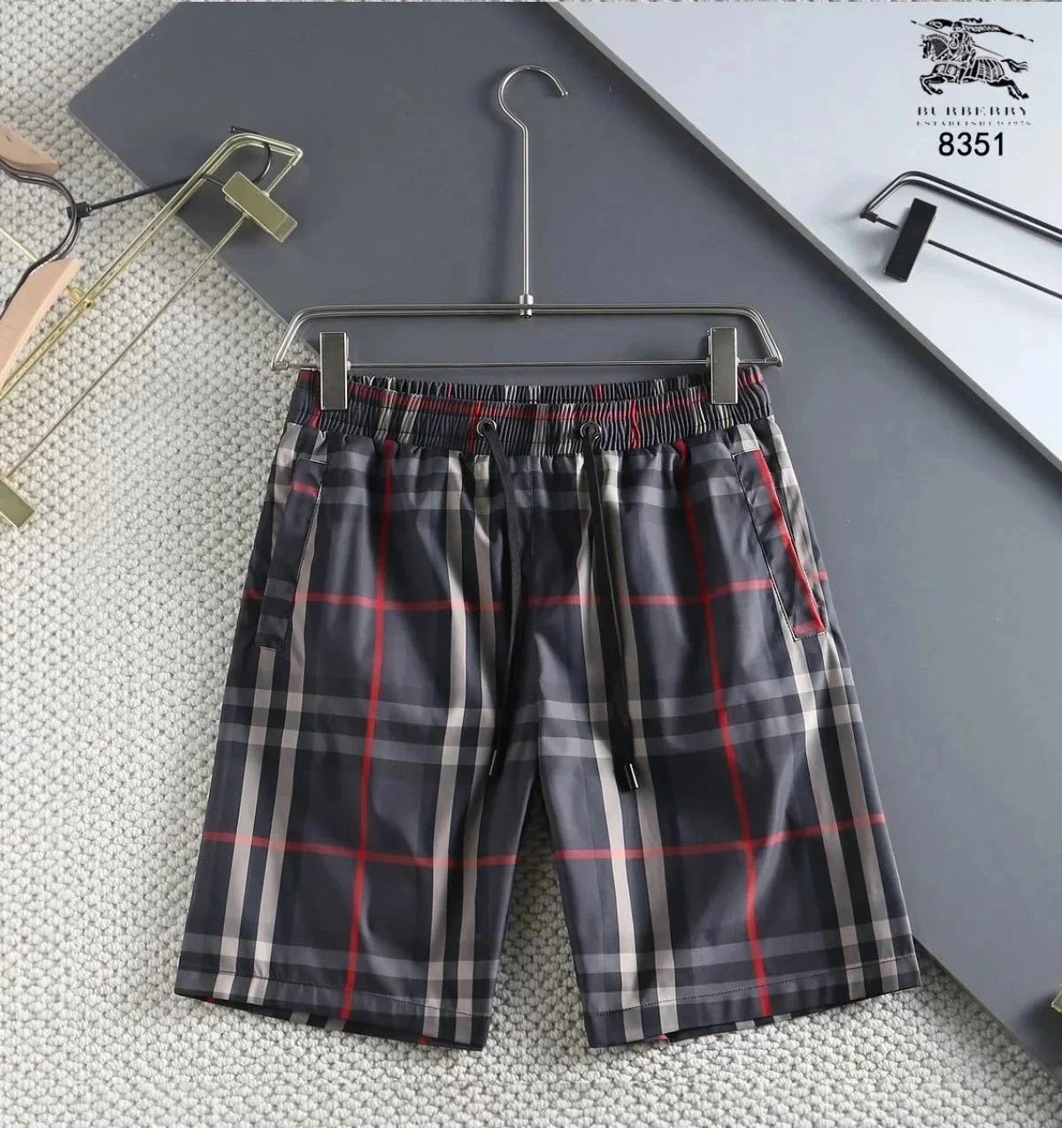Burberry Shorts Drawstring patterned image 4