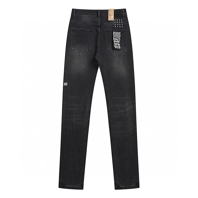 Ksubi Black Distressed Denim Jeans