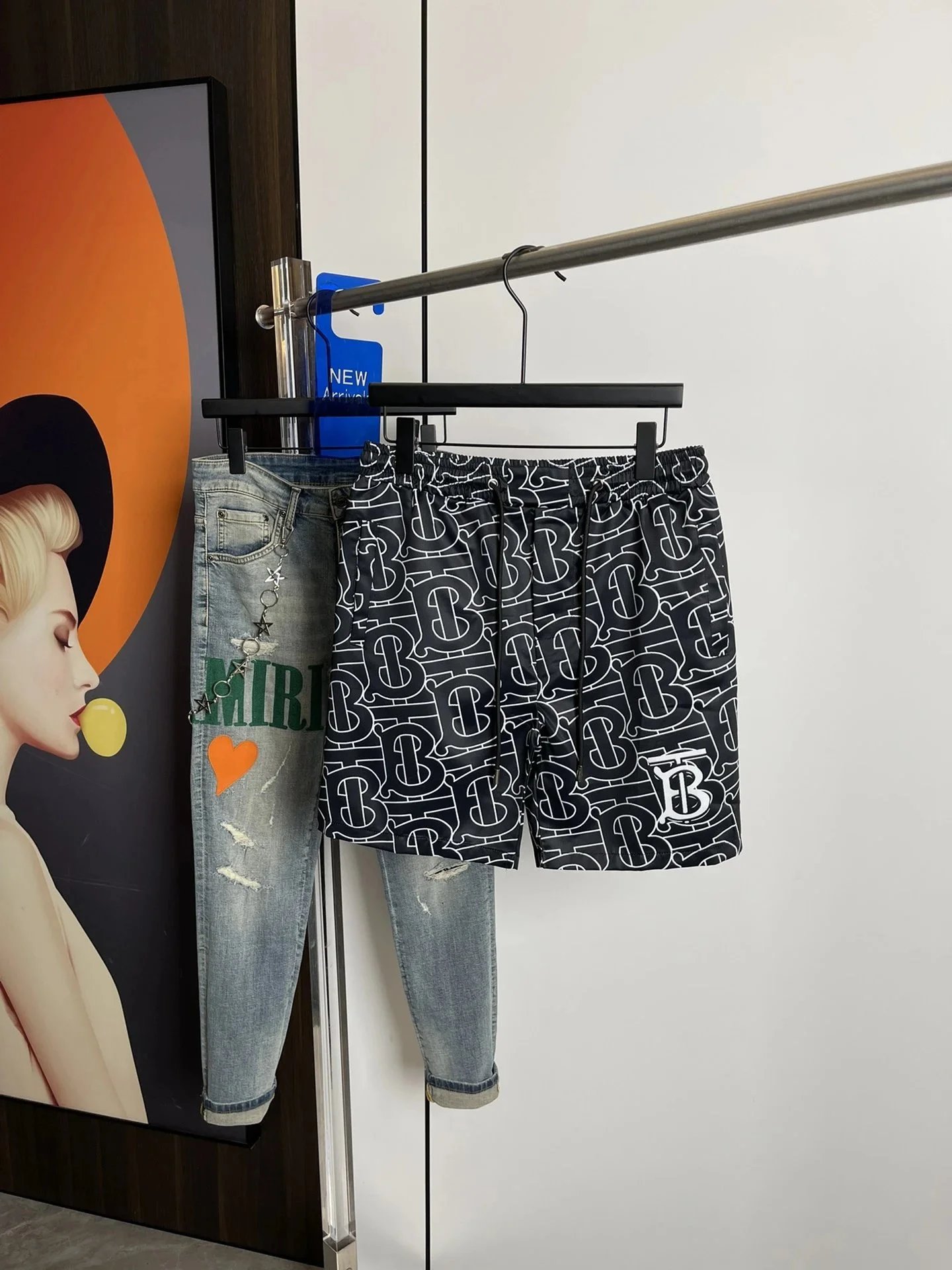 Burberry Shorts Drawstring patterned — 1