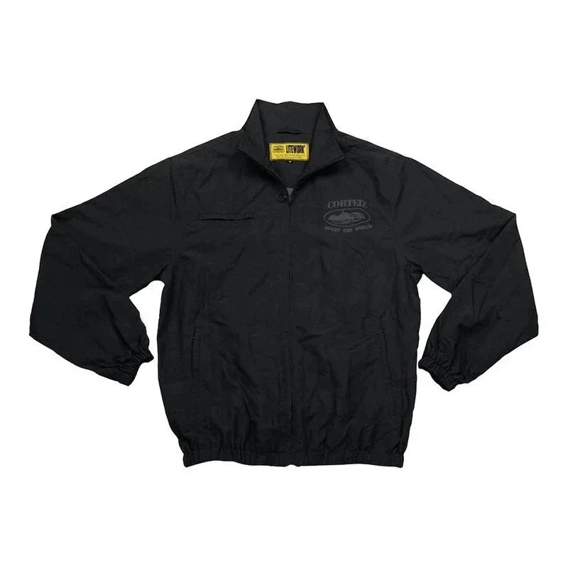 Corteiz Cortez Black Urban Streetwear Tracksuit