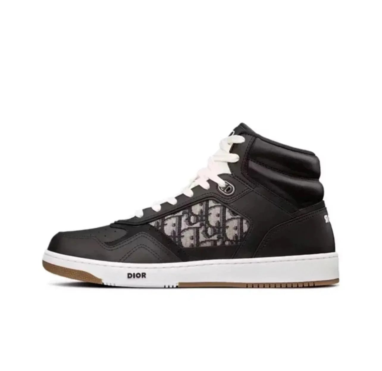 Dior Sneakers B27 Low-Top Oblique — Black high-top