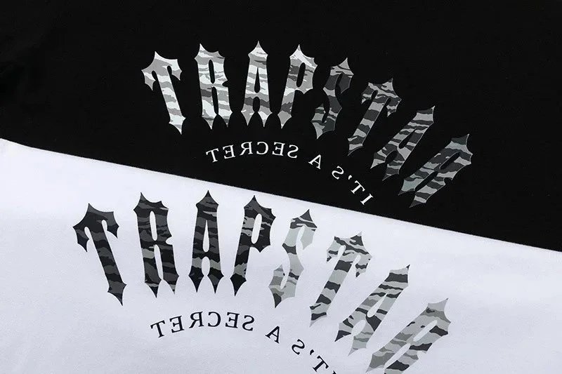 Trapstar Arch Logo White Black Streetwear T-Shirt