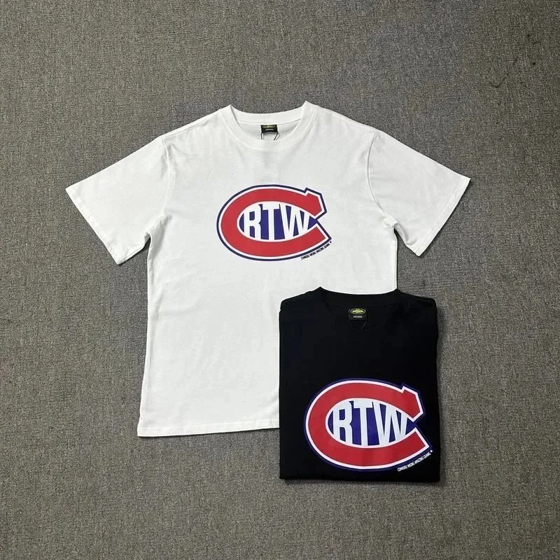 RTW Logo White Black Graphic T-Shirt