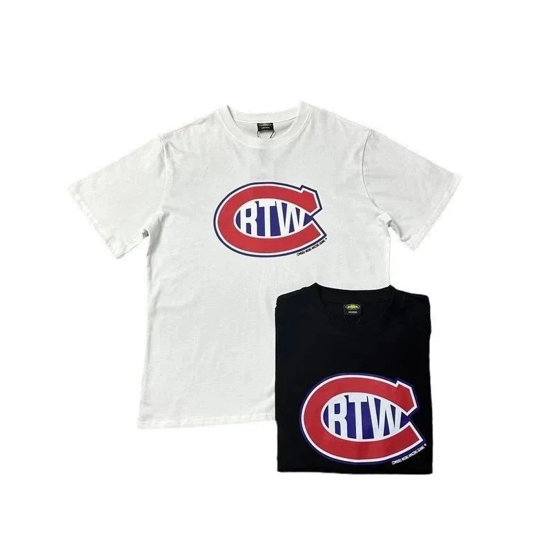 RTW Logo White Black Graphic T-Shirt