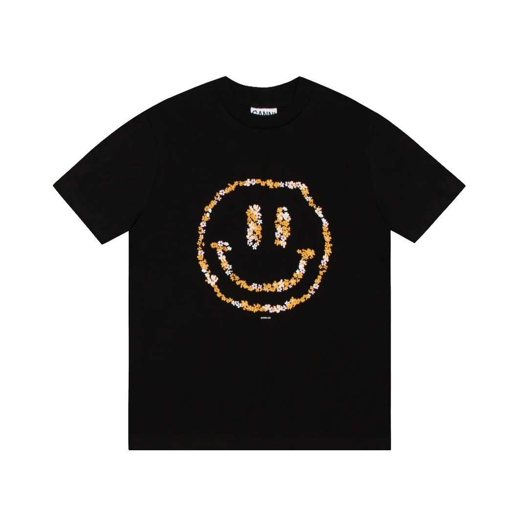 GANNI T-Shirts Graphic Print — G11 black