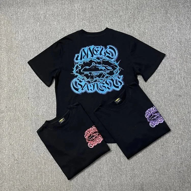 Corteiz Graphic Print White Black Streetwear T-Shirt
