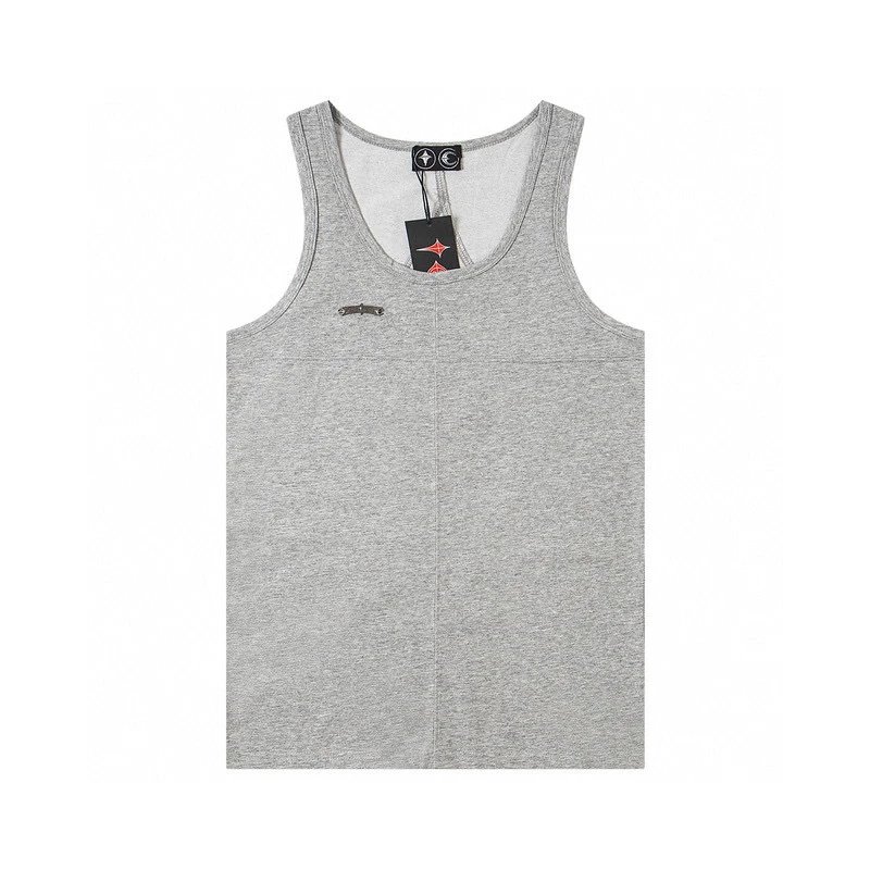 C2H4 Los Angeles White Gray Black Classic Cotton Tank Top