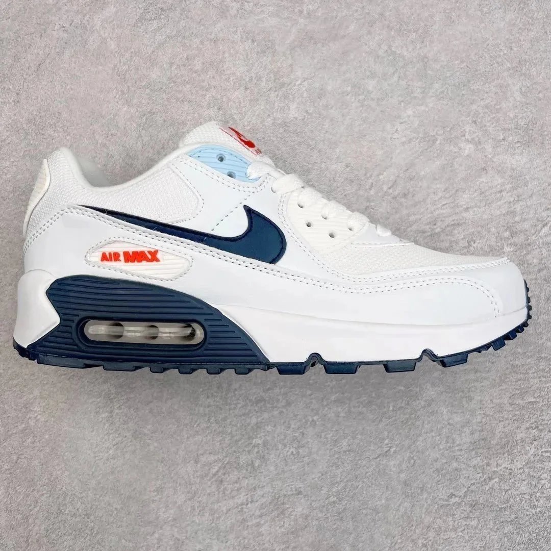Nike Sneakers Air Max 90 — NK Max 90 beige and blue DM2820-100