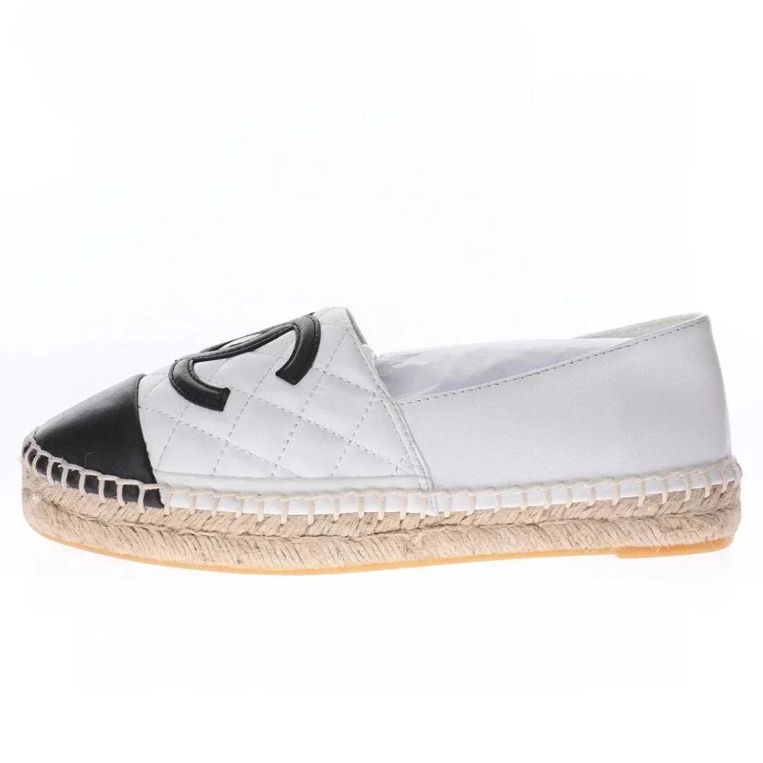 Chanel Casual Shoes Quilted Cap-Toe Espadrilles — 1