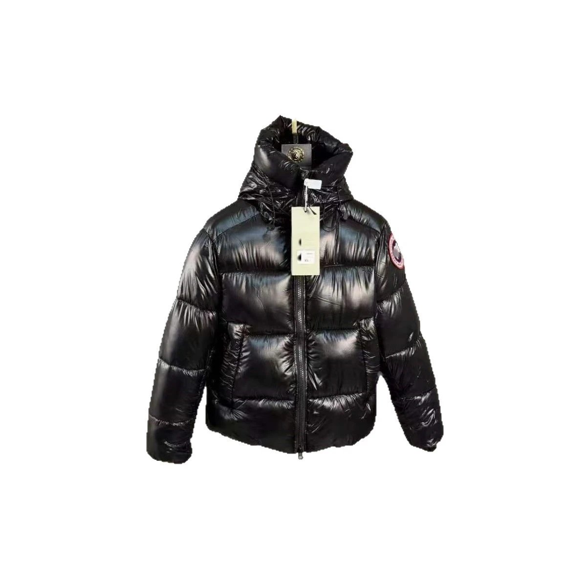 Canada Goose Chilliwack Silver Metallic Puffer Jacket