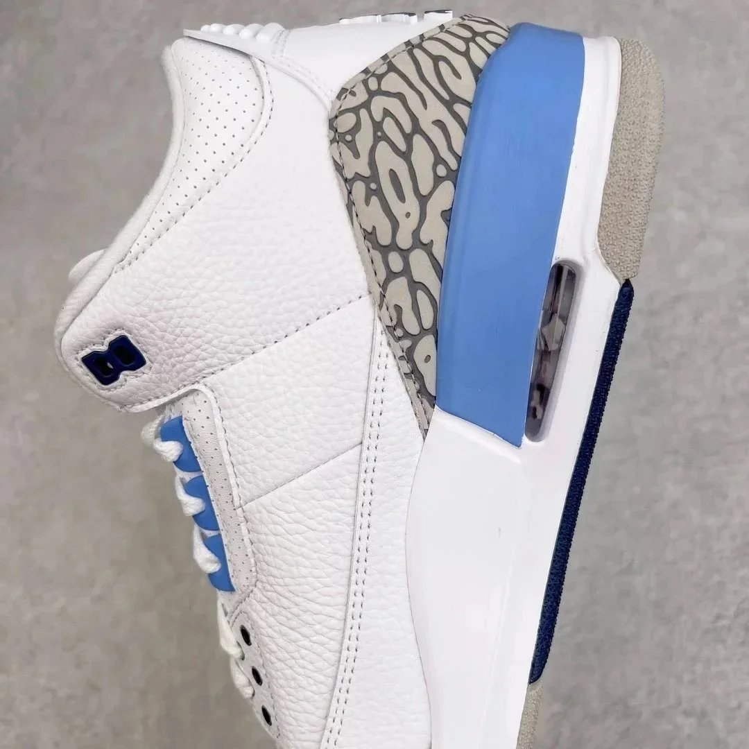 Nike Air Jordan 3 White Cement Grey Black Red Blue Green Casual Sneakers