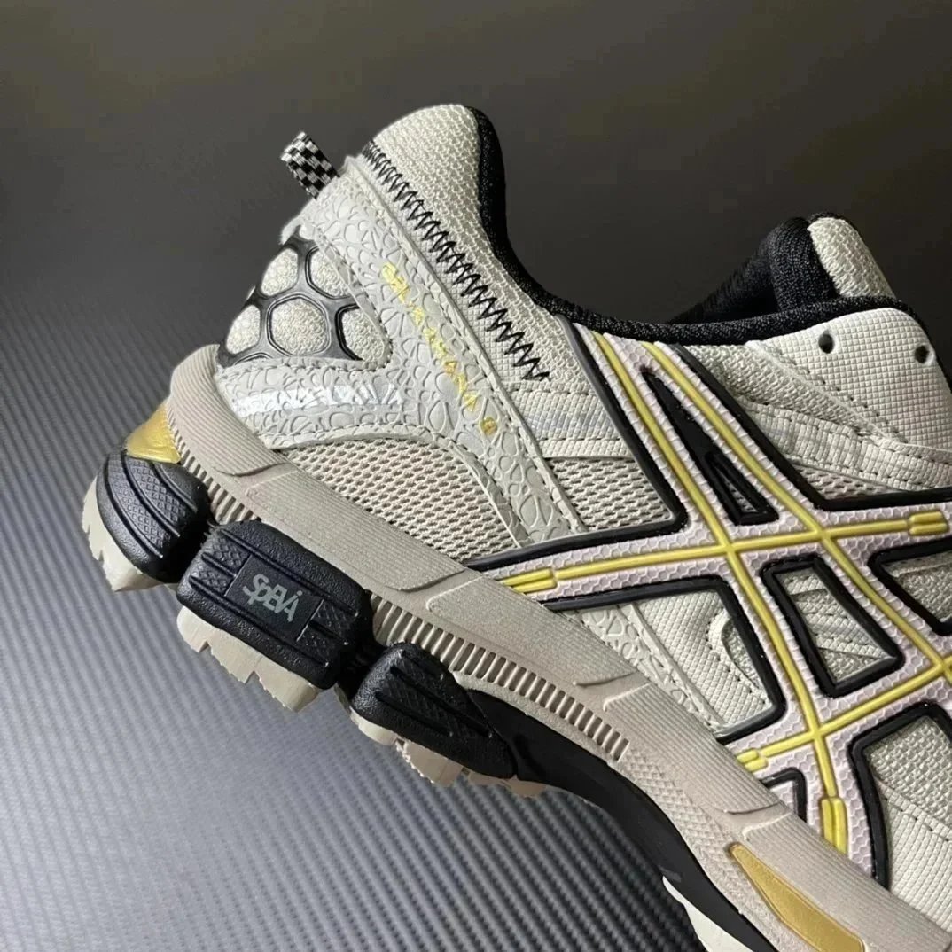 Asics Gel-Sonoma 15 Off-White Yellow Black Trail Running Shoes