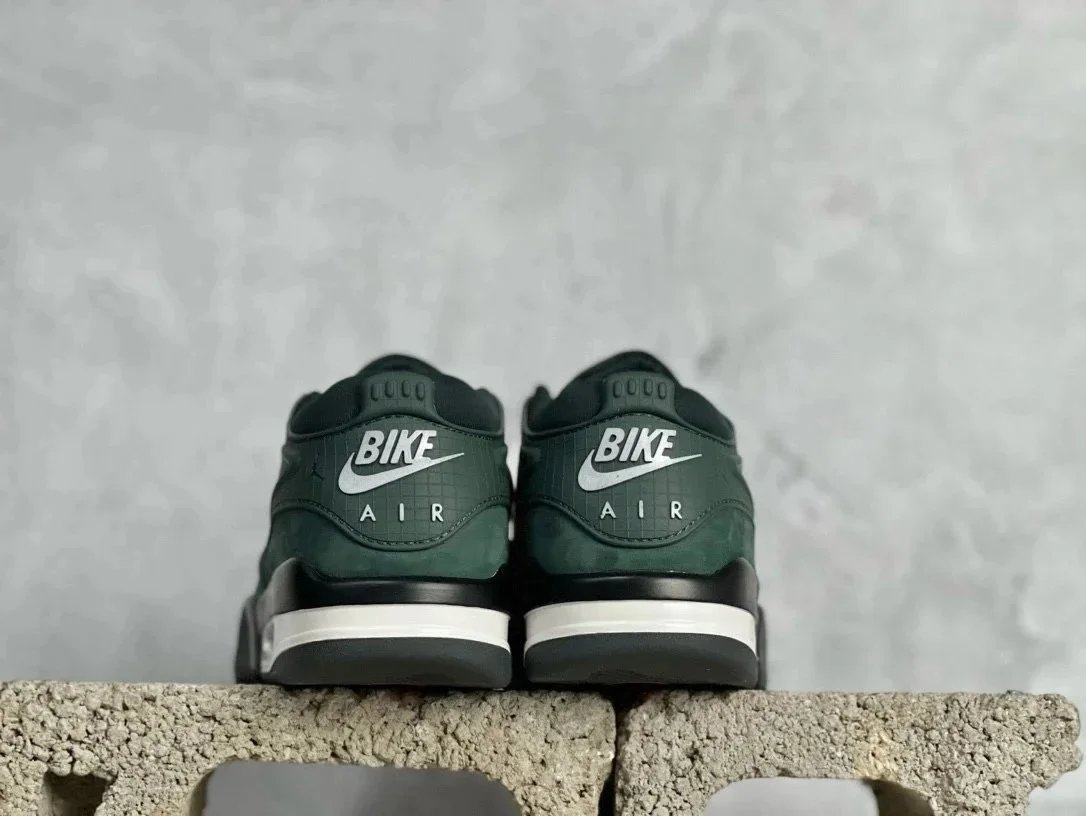 Nike Air Flight 89 Green Suede Retro Basketball Shoes