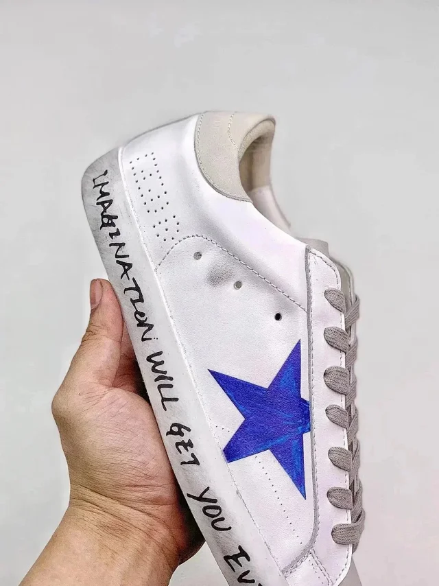 Golden Goose Sneakers Super-Star star-detail product detail image 71