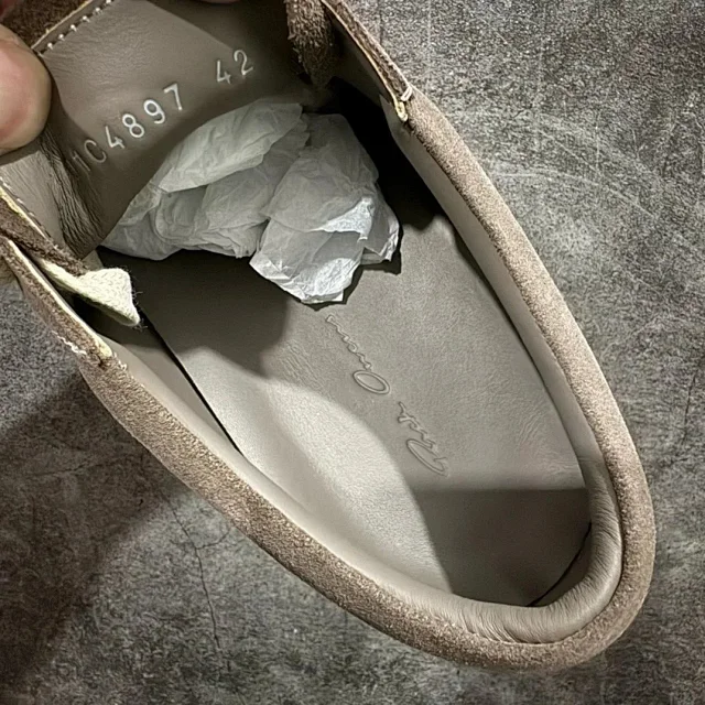 Unbranded Sneakers Low-Top Suede with Contrast Side Panel product detail image 24