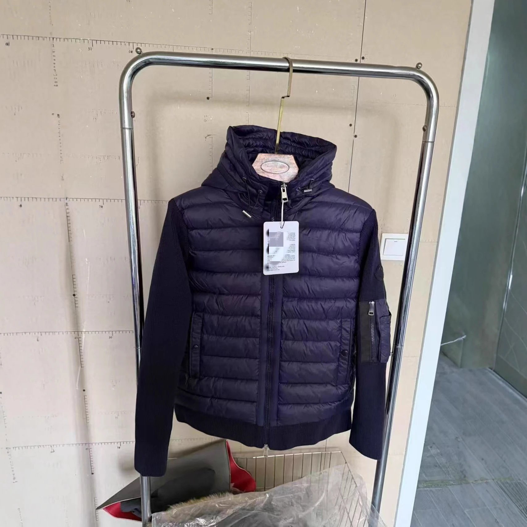 Moncler Genius Hybrid Navy Puffer Jacket