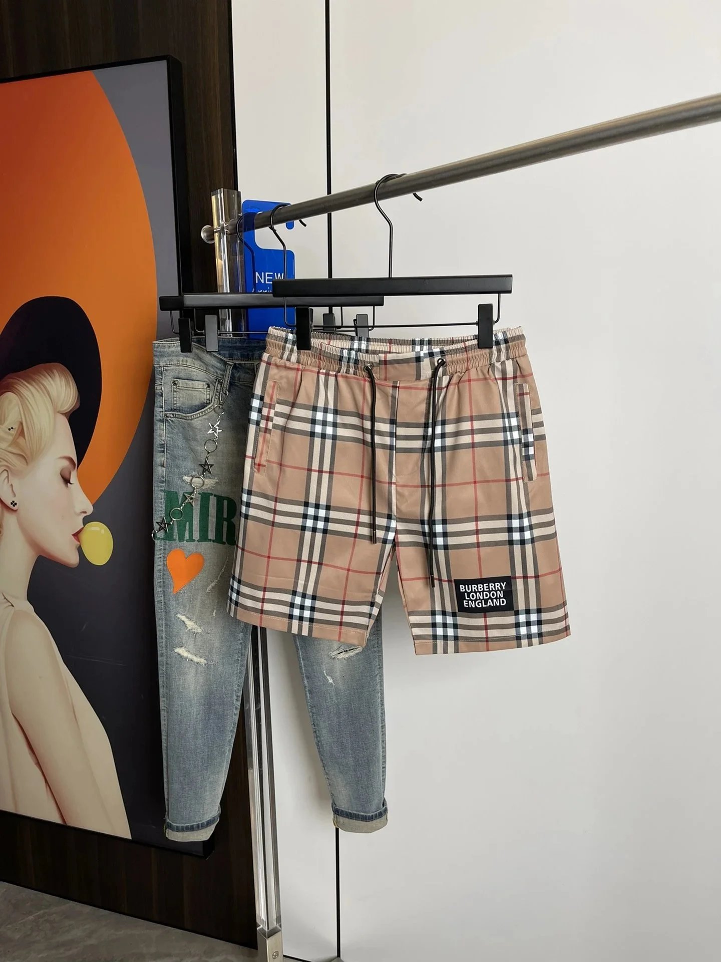 Burberry Shorts Drawstring patterned — 3