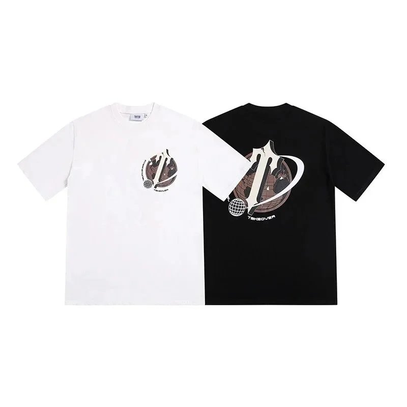 Trapstar Graphic Print White Black Streetwear T-Shirt