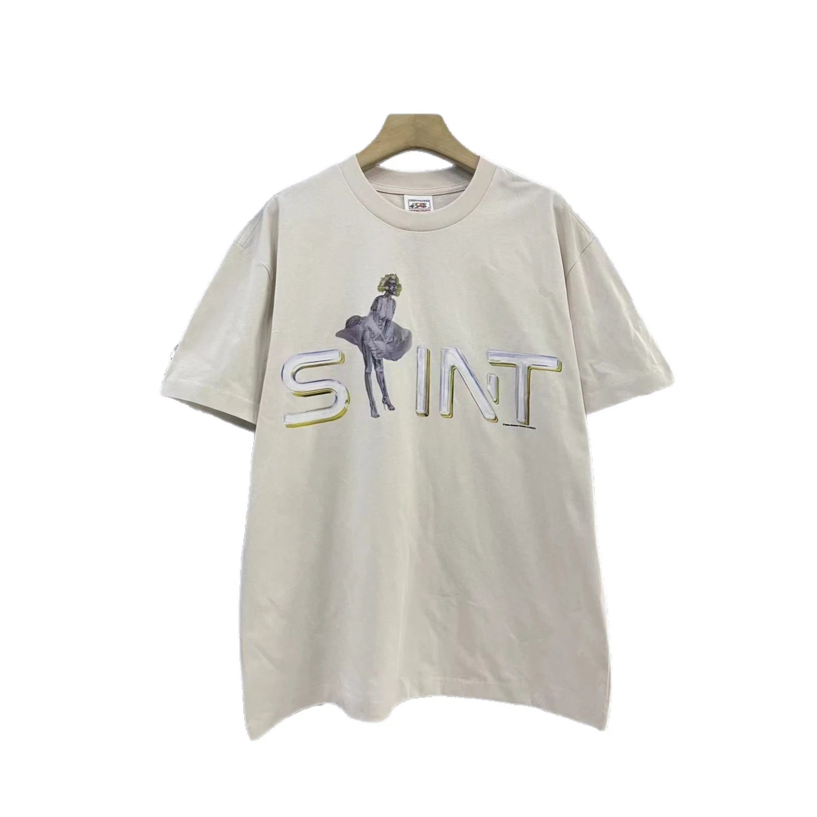 LOVERS Off The Leash White Graphic Streetwear T-Shirt