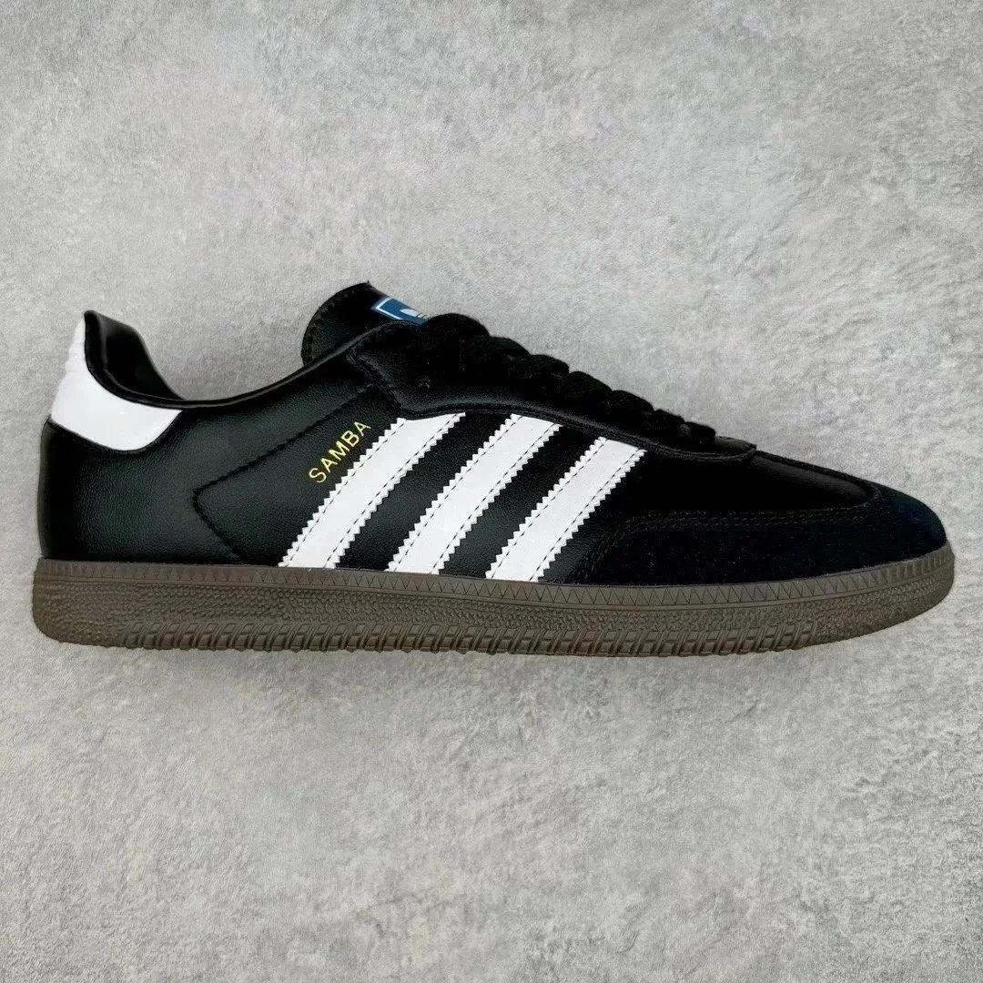 Adidas Samba Classic White Black Green Brown Casual Sneakers