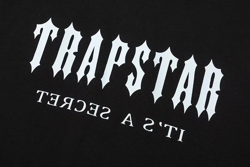Trapstar Black Graphic Print Oversized T-Shirt
