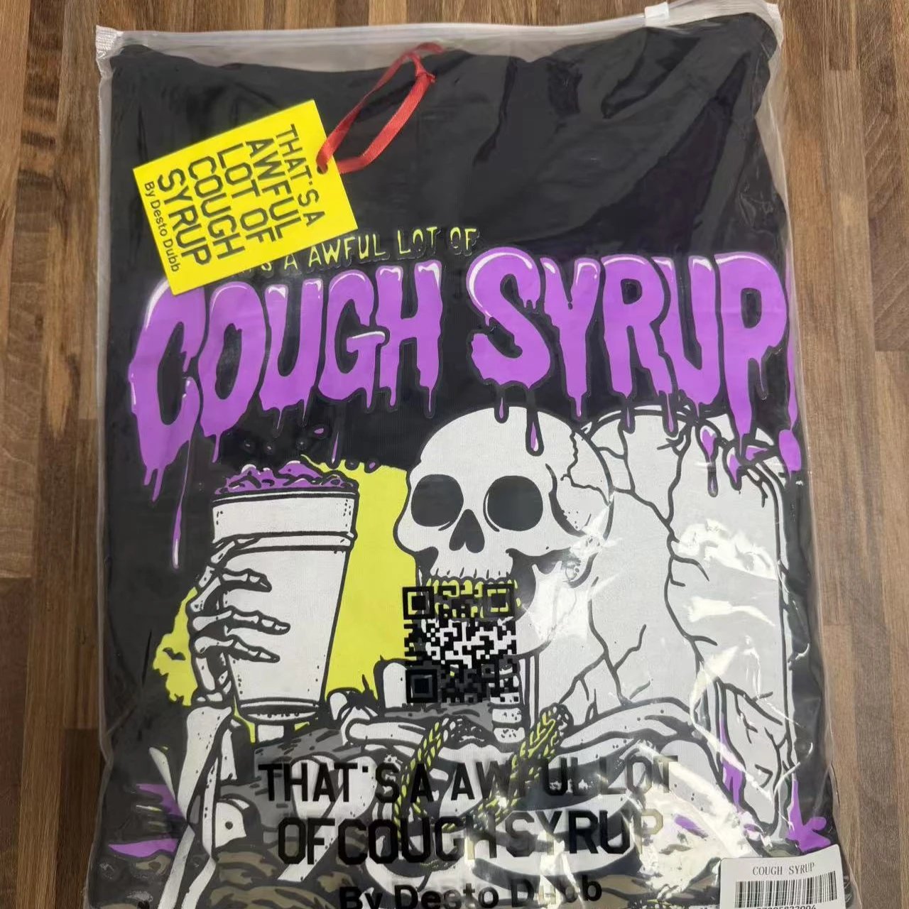 Desto Dubb Cough Syrup Black Graphic Tee