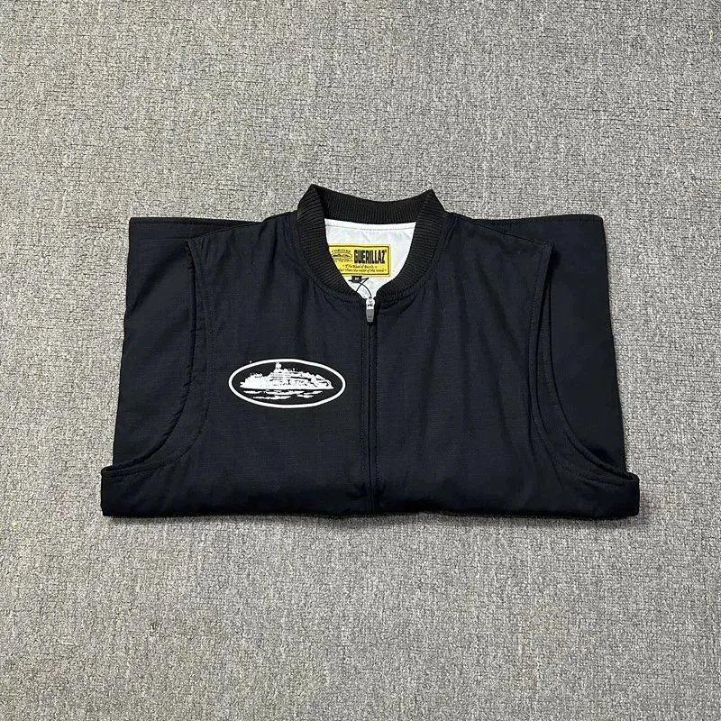 Guerillat Utility Vest Black Workwear Style
