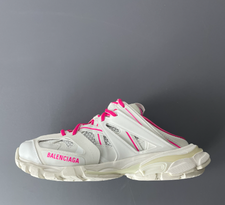 Balenciaga Sneakers Track Open-Heel — White Rose Red【35-46】