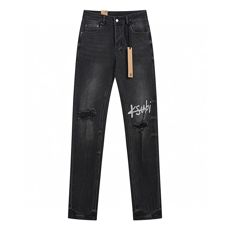 Ksubi Black Distressed Denim Jeans