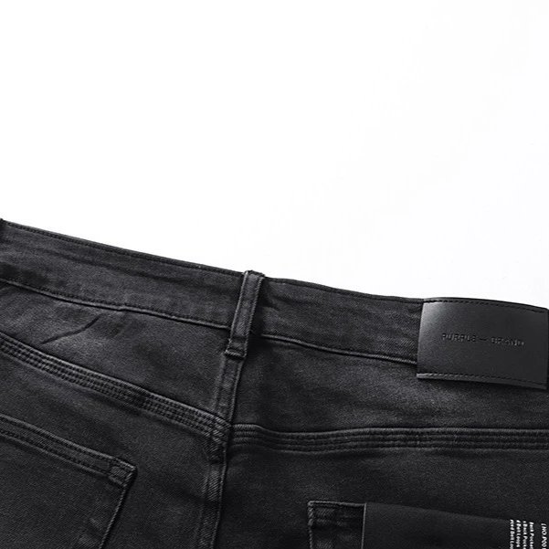 Purple Brand Style No 002025 Black Studded Denim Jeans