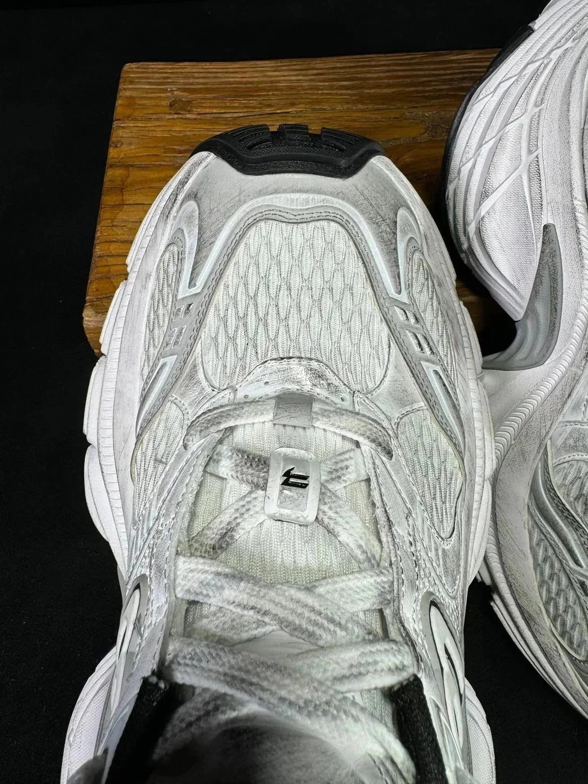 Skechers D'Lites Black Grey Chunky Sneakers