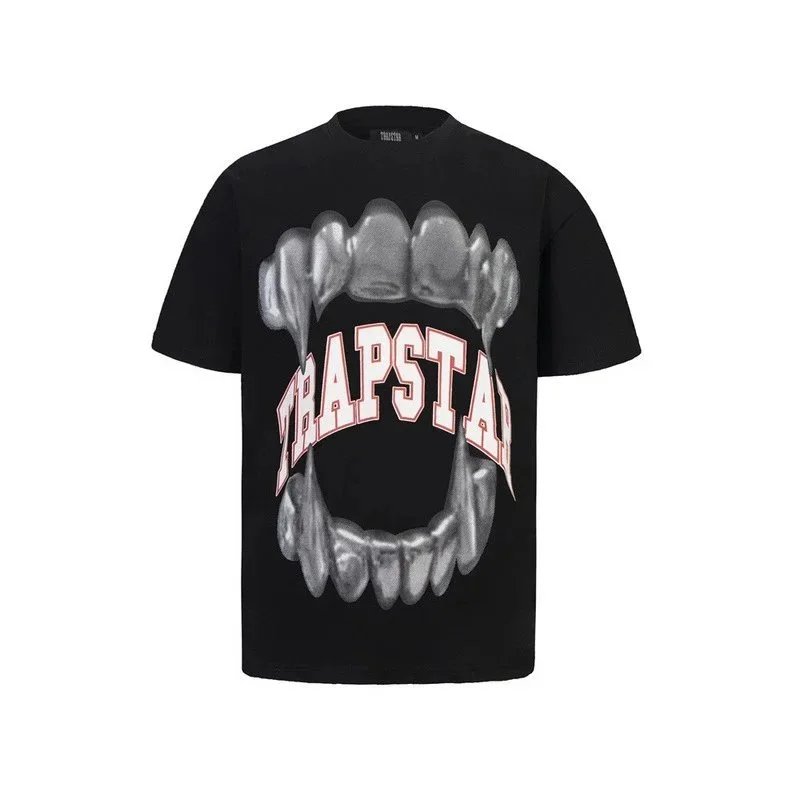 Trapstar Teeth Graphic White Black Streetwear T-Shirt